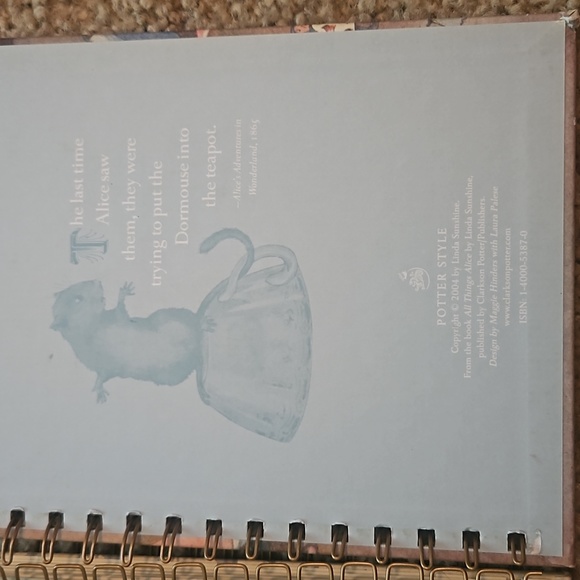 Alice in Wonderland notebook - Picture 6 of 14